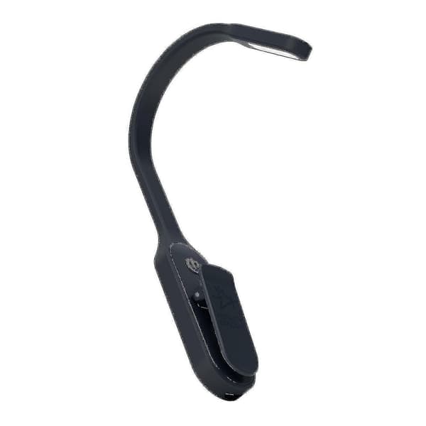 Mighty Bright Recharge LED-kirjavalo: Musta
