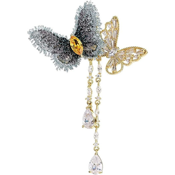 Eläinrintakoru Hyönteinen Lintu Rintakorut Helmi Strass Kristalli Rintakoru 18k Kultapinnoitettu Rintaneula Korut Lahjat Syntymäpäivälahjat Naisille Miehille