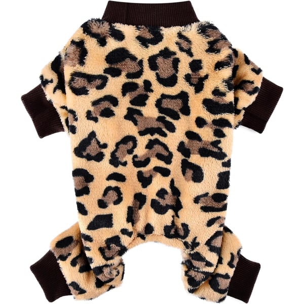 Hundkläder Hundpyjamas för små hundar Flicka Pojke Supermjuk Varm Liten Hundtröja Pjs Söta Husdjurskläder Hundtröjor Jumpsuits Plyschvalp -M