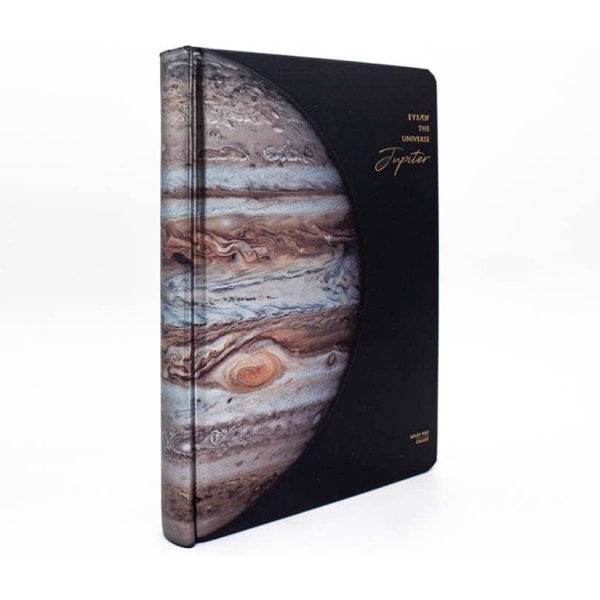 Inbunden Planet Embossed Journal, Milky Way Galaxy Series Notebook-kantade sidor med illustrationer bokmärken Dagbok, 5,2'' x 7,6''