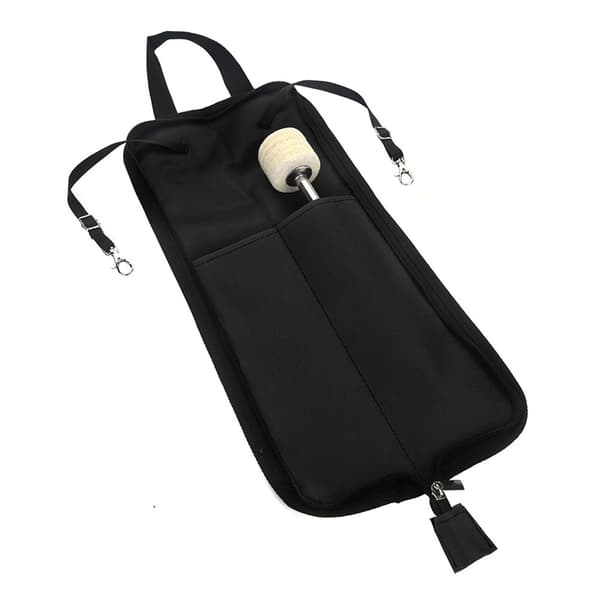 IRIN Drumstick Storage Bag Hanging Drumstick Portable Handbag with Handle (Black)