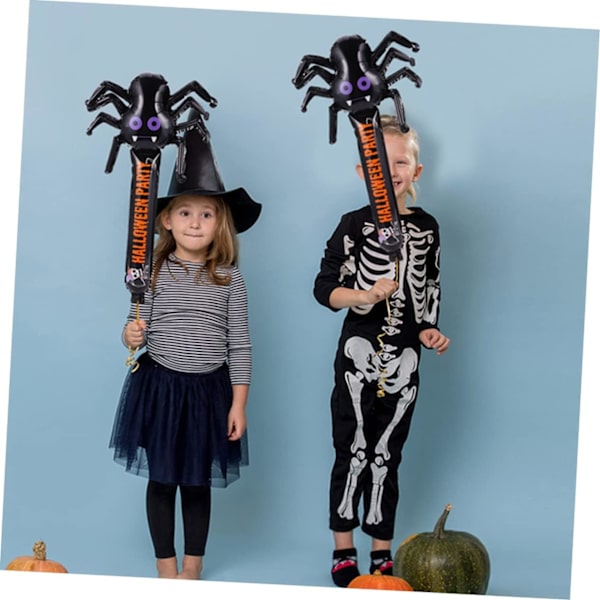 5 stk oppustelige Halloween Mylar-balloner Halloween Aluminium-balloner Ballons Dekorationsballoner til Mylar-ark Aluminiumfolie Dekoration