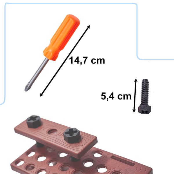 Toy Tools for Children - 48-Piece Tool Set 540