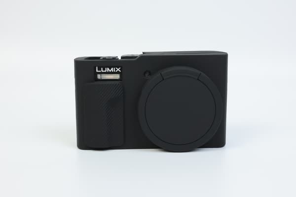 Panasonic Lumix TZ99 Silicone Protective Case - Shockproof, Ultra-thin, Durable, Soft black