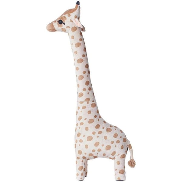 Simulerad Giraff Plyschleksak Mjuk Plyschdjur Söta Giraff Sovande Dockpojke Flickfödelsedagspresentleksak (Färg: 40cm)