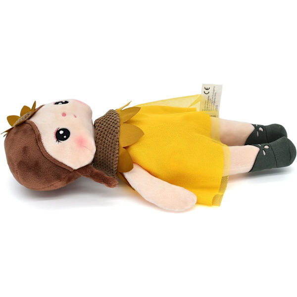 13'' Bløde Plys Piger Dukker, Kawaii Plys Legetøj Gaver til Børn, Småbørn, Fødselsdag, Valentinsdag, Jul (Gul)