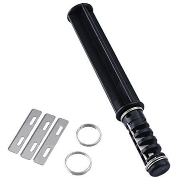 Læderhåndværk snørebånd ledning maker design strimmel cutter værktøjer DIY roterende dækket tråd cutter hjem DIY læder reb klinger håndværk værktøjer med 3 klinger