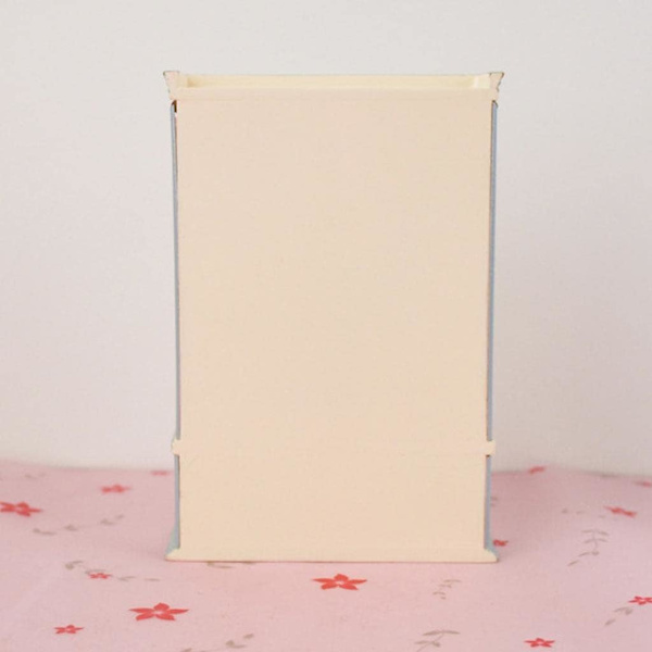 2 kappaletta 1/12 nukkekoti miniatyyrihuonekalut puinen kaappi DIY-koristeet