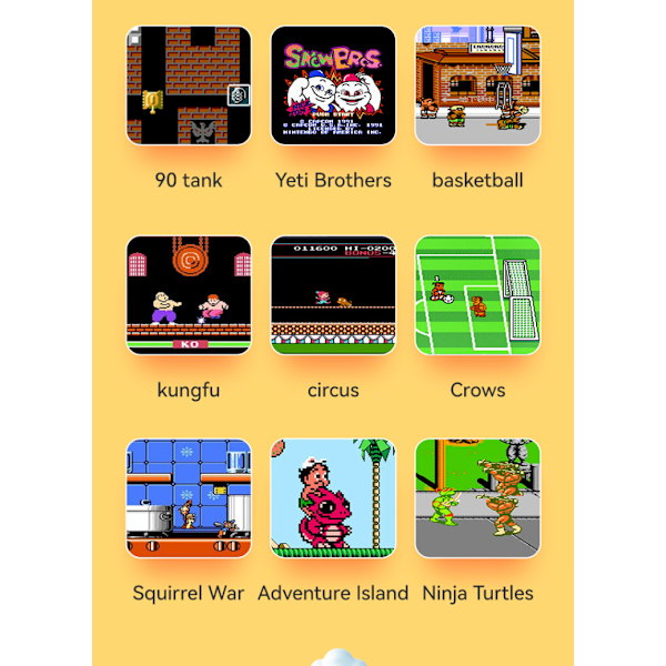 G7 Retro Käsikonsoli, 3,5 Tuuman LCD-näyttö, Kannettava Ultraohut Pelikonsoli, Tukee TV-liitäntää, Loma-lahja Gray Two-Player Game