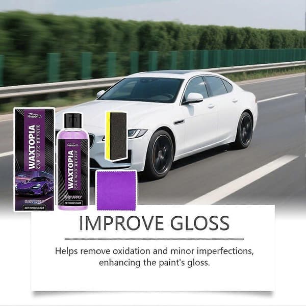 Waxtopia Car Scratch Repair Kit - Car Paint Scratch Remover and Repair Kit, Long-lasting Protective Layer, Suitable for All Vehicles