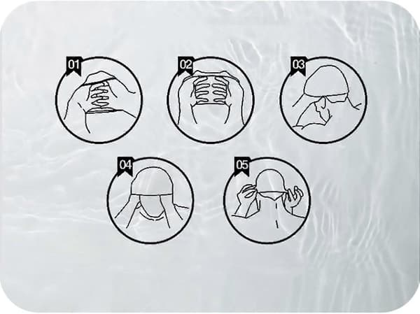 Badehette Unisex Vanntett Silikon Badehette Beskyttende Badehette for Barn Gutter Jenter