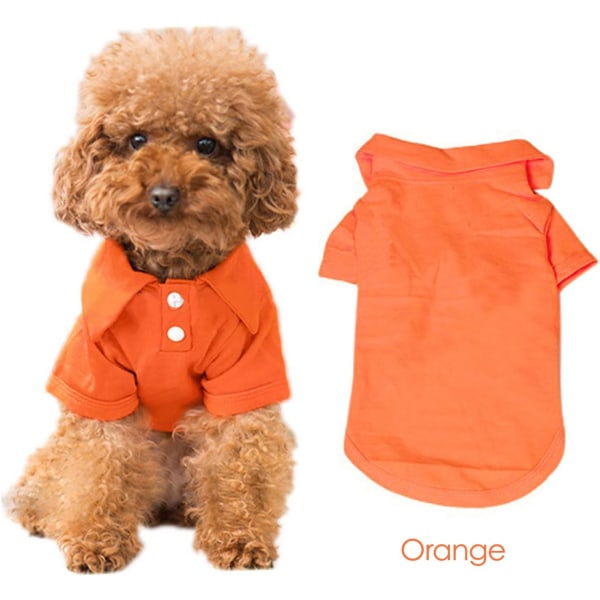 4-osainen koiran t-paita, hengittävät lemmikkipaidat, pentupusero Koiran vaatteet Asu Vaatteet Takit (sininen, vihreä, punainen, oranssi) - Pieni