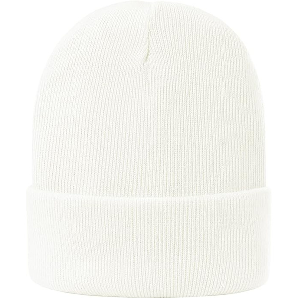 Womens Satin Lined Beanie til kvinder Strikkede Beanies Womens Winter Beanies til kvinder Huer til mænd Cuffed Skull Cap