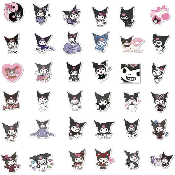 100PCS Cartoon Stickers Kawaii Anime Stickers for Girls Kids Teens Adults Vinyl Waterproof Stickers for Water Bottles Luggage Laptop Skateboard