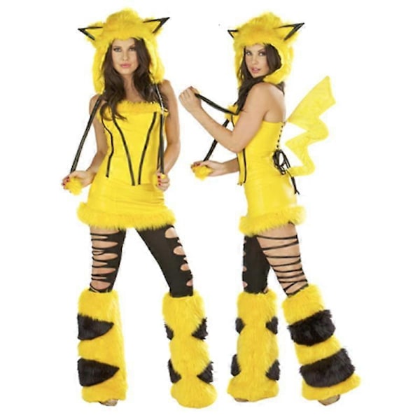 Sexet Jule Kvinde Kostume Cosplay Stor Hale Ulv Cosplay Fest Pige Fristelse Julemand Todelt Kostume Penguin