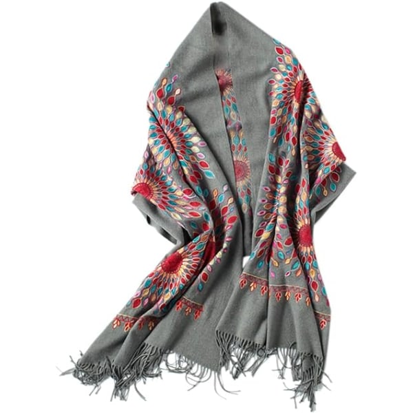 Kvinners brodert oversized dusk med dusk med dusk for kvinner