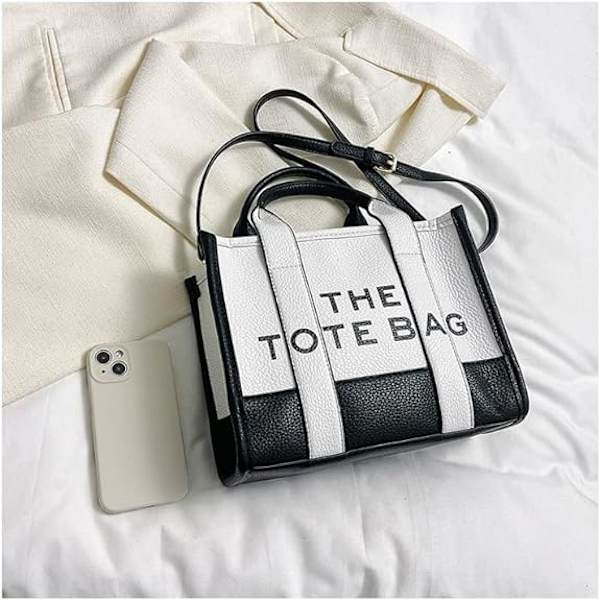 Toteväska för kvinnor Dupes Mini läder Tote Bag Liten personlig Crossbody Handväskor