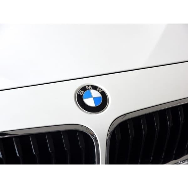BM-W emblem motorhjelm logo i sort og sort og 46MM steering wheel