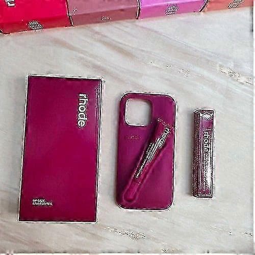 Rhode Lip Gloss Hindbær Mobilcover til iPhone 16 15 14 13 12 11 Pro Max B Raspberry Jelly Raspberry Jelly 14 Pro