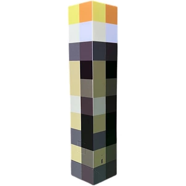 LED MCERS Night Light USB Rechargeable Bedside Lamp Mine-Craft Lamp
