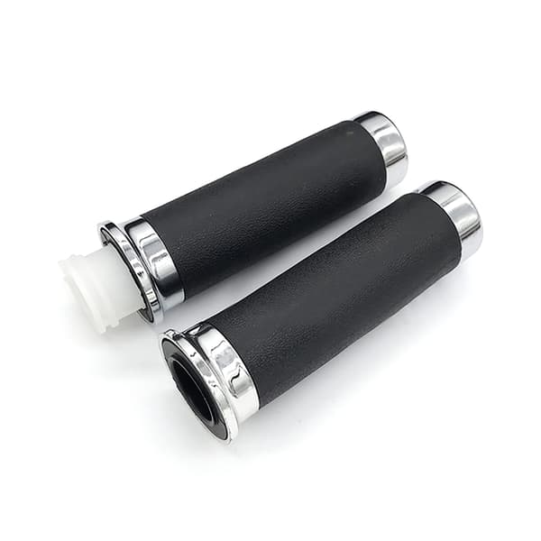 2 pcs Motorcycle Throttle Handle Comfortable Grip Non-slip Shock Absorbing Handlebar Throttle Grip for Motorcycle