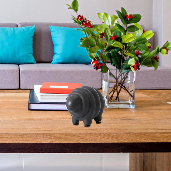 Påske Lam Figur - Miniature Fåre Figur - Moderne Samleobjekt Bondegårdsdyr Ornament til Hjem, Stue, Soveværelse og Kontorindretning