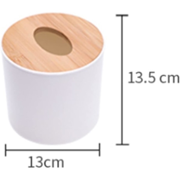 Tissue Box Hjem Stue Tegne Papir Box Nordic Multi-Functional Tissue Container Opbevaringsboks (Farve: D, Størrelse）