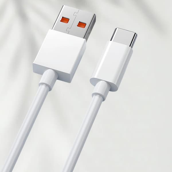 2-pack 120W USB Type-C Fast Charging Cable Compatible with Xiaomi, 6A High Power Data Cable 1.5m 60 1.5m