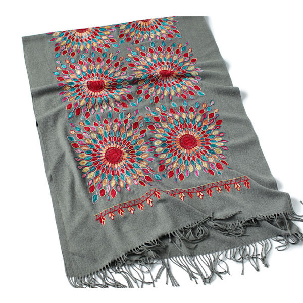 Kvinners brodert oversized dusk med dusk med dusk for kvinner