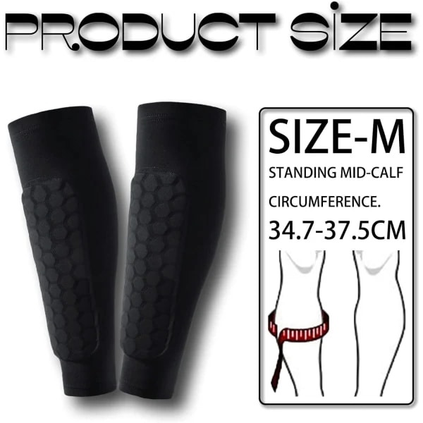 Fodboldbeskyttelse til børn, Ski-beskyttelse, Fodboldbeskyttelse black S