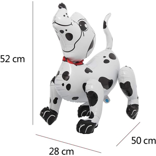 Självstående söt tecknad film jätte hund apa djur folie ballong grattis på födelsedagen dekorationer baby shower fest tillbehör,B