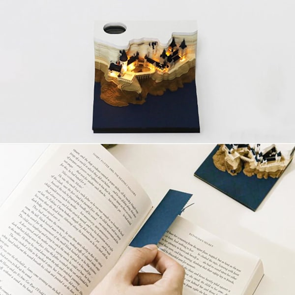 3D konstskrivkalender med rivbara snidade papperslappar Kreativ kalender Konstkalender Papperskulptur Hemskulptur
