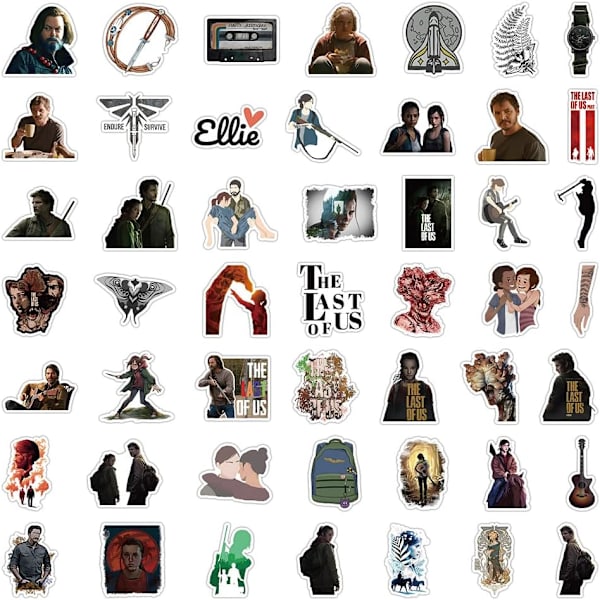 Journals Lord of The Rings Vinyl Stickers, 60 Unikke Stickers Inklusive 5 Hologrammer, Vandtætte, UV- og Ridsebestandige, Officielt Licenserede