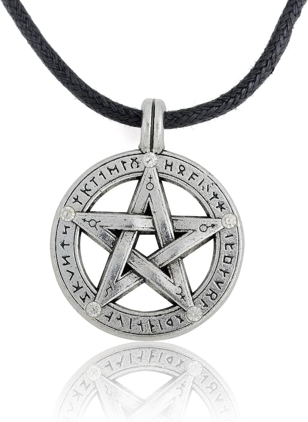 Supernatural Pentacle Pentagram Pendant Necklace Witch