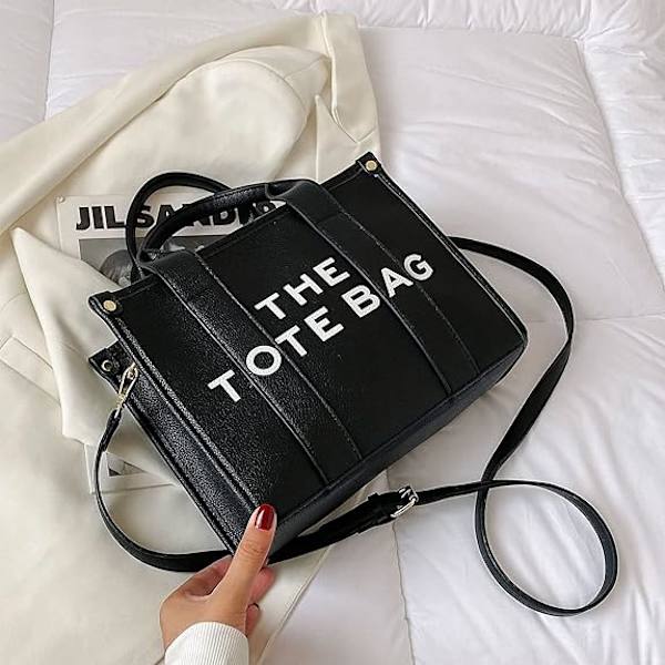 Toteväska för kvinnor Dupes Mini läder Tote Bag Liten personlig Crossbody Handväskor