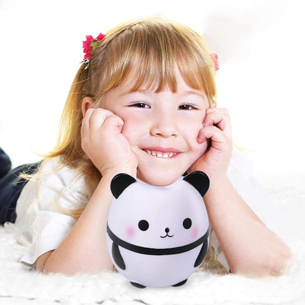 Panda Squishies Jumbo Hitaasti Nousevat Squishies Ihastuttavat Stressinlievityslelut, Valkoinen