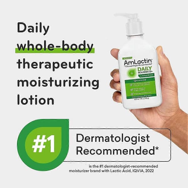 Lactic Acid Body Lotion Exfoliating Moisturizing Skin Refinement Radiant Improvement orange