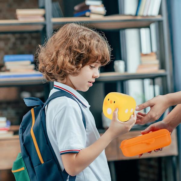 2,75\" Squishies Tärning Kawaii Mjuk Gris Tärning Långsamt Stigande Doftande Squishies Stressavlastande Leksaker Presentkollektion Dekorativa Rekvisita, Gul Kyckling