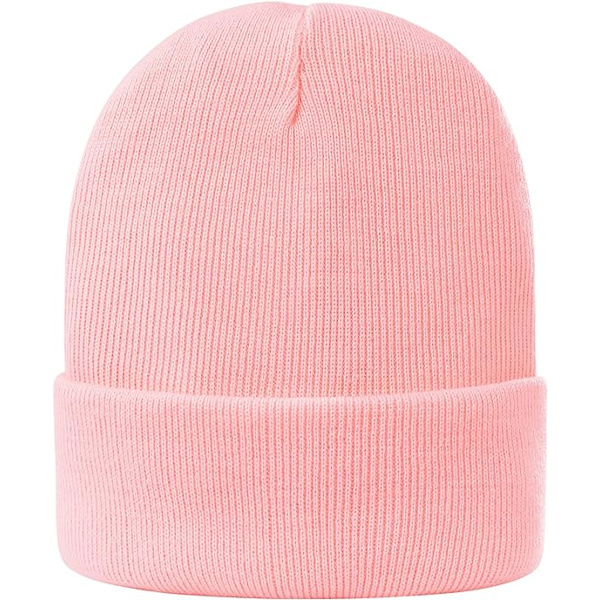 Dame Satin-foret Beanie for Kvinner Strikket Beanies Dame Vinter Beanies for Kvinner Hatter for Menn Mansjett Hodeskallelue