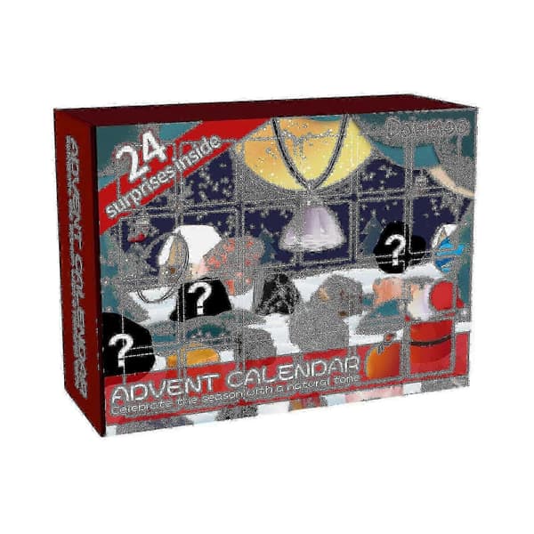 2026 Dowmoo julekalender mineral blind box 24 rum overraskelseslegetøj