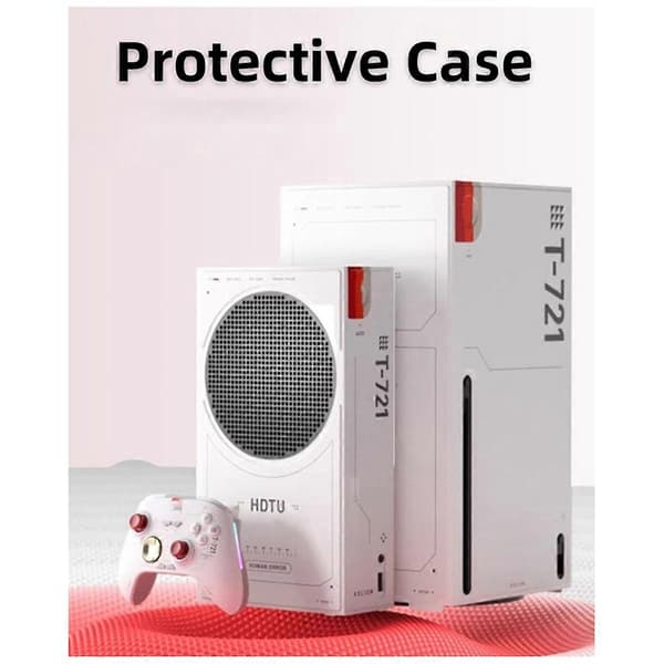 PU Protective Case For Xbox Series S Starry Sky Black_Surprise Gift