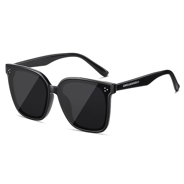 Gentle Monster Her 01 Flatba Unisex Sorte Hvide Solbriller Sæt 2022