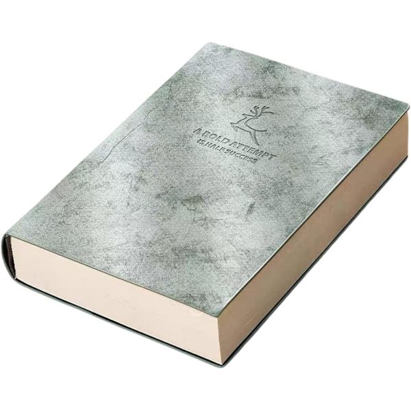 Foret Journal Notebook - B5 Bredt Linjeret Notebook Tykt Journal til Skrivning, 80gsm Linjeret Papir, Læder Blødt Omslag, til Kvinder Mænd Arbejde Kontor Skole