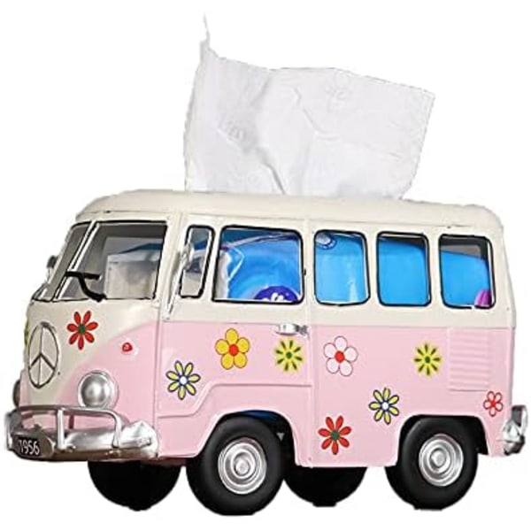 Retro bussformad servettbehållare för hem, rum och kontor