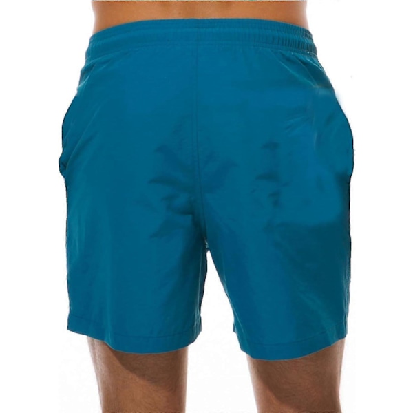 Upplösande Badbyxor Födelsedagsbus Rolig Svensexa Strandfest Present Till Din Broder Få Honom Att Tappa Sina Badshorts I Poolen (förstå) Small Blue Pink Dolphin