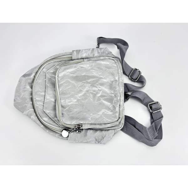 Stylish Women's Oxford Fabric Backpack with Anti-Theft Design Silver Silver 286