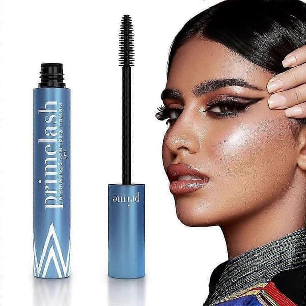 PrimeLash Mascara for eldre kvinner, volumgivende, utrolig lengde (svart) 1Pcs
