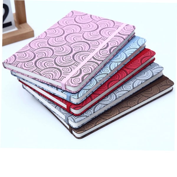 Operitacx Business Notebook Business Notebook Skrivblock Dagbok Notebook Pu Notebook Pu Block Dagbok Block Anteckningsblock Grå Journal A5
