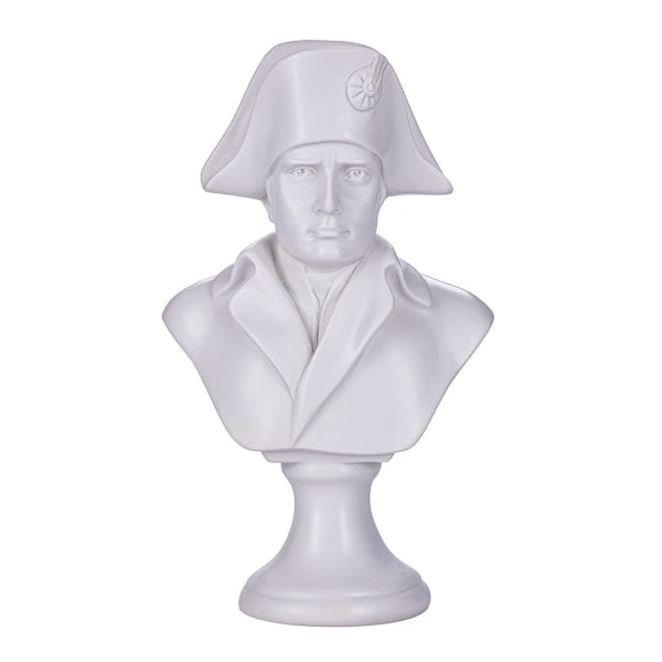 Marmor buste statue skulptur fransk kejser Napoleon Bonaparte 24 cm white 24 cm