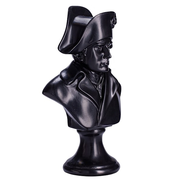 Kivi rintakuva patsas veistos Ranskan keisari Napoleon Bonaparte 24 cm black 24 cm